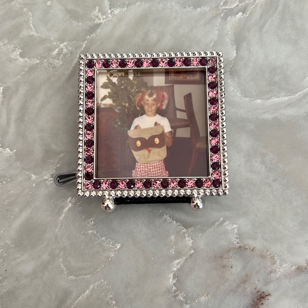 Small jeweled frame
